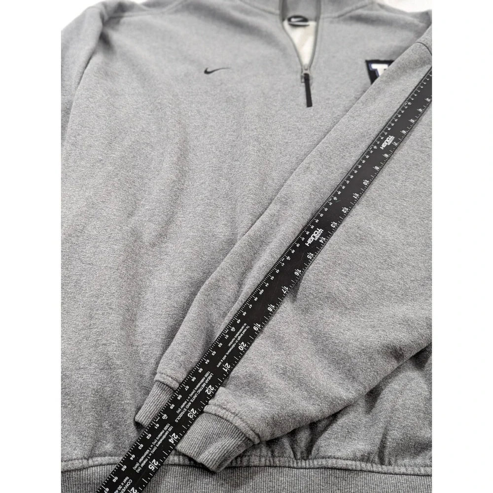 Nike Pullover Men 2XL Quarter Zip Gray‎ 